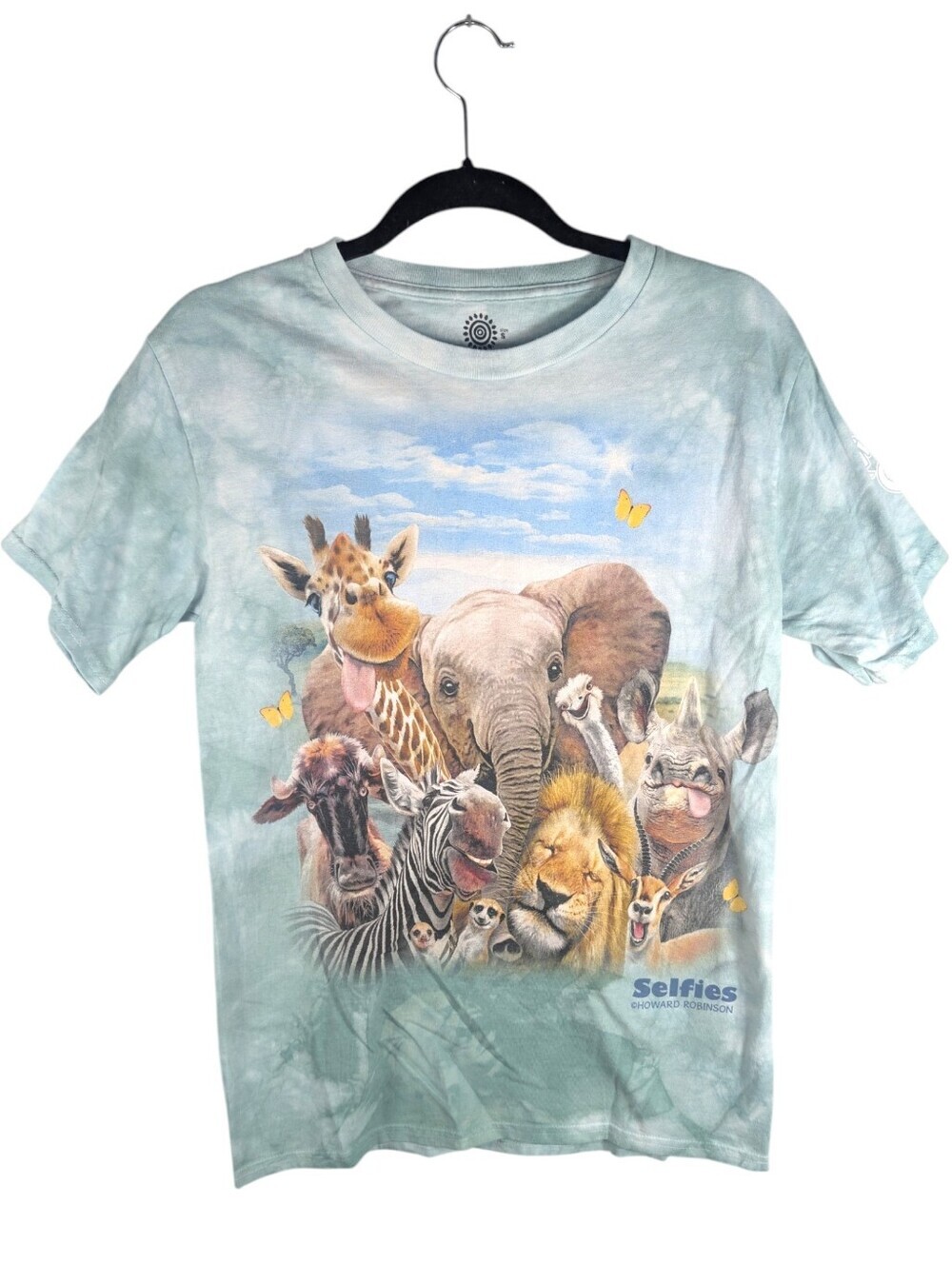 The Mountain Howard Robinson Rainforest Cafe Orlanda Animal T-shirt Size Small